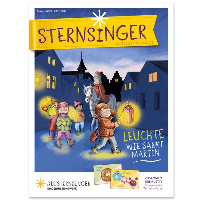 Sternsinger 3/2026: Leuchte wie Sankt Martin