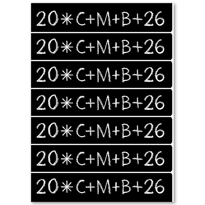 Segensaufkleber C+M+B 2026