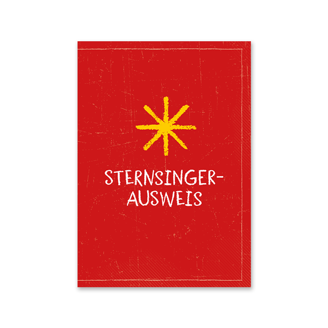 Sternsinger Ausweis - 5er Bündel