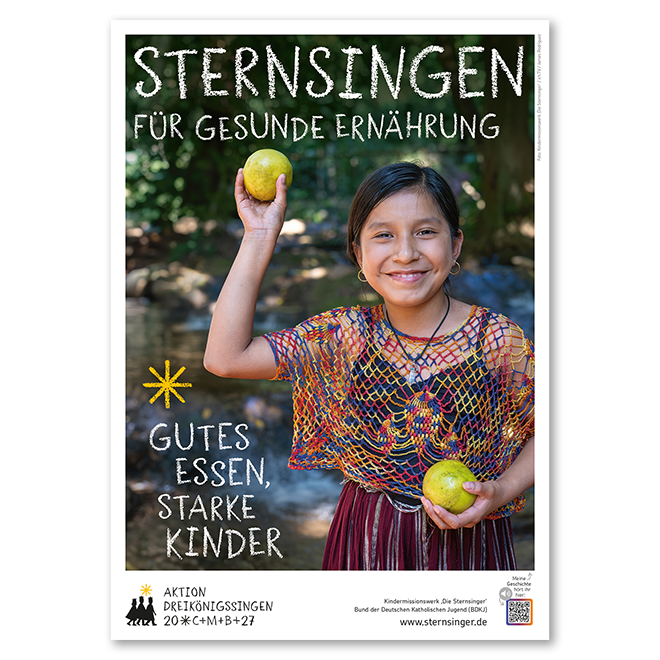 Plakat zur Aktion Dreikönigssingen 2027