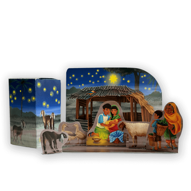 Weltmissionstag der Kinder 2025: Bastelbogen mit Begleitheft