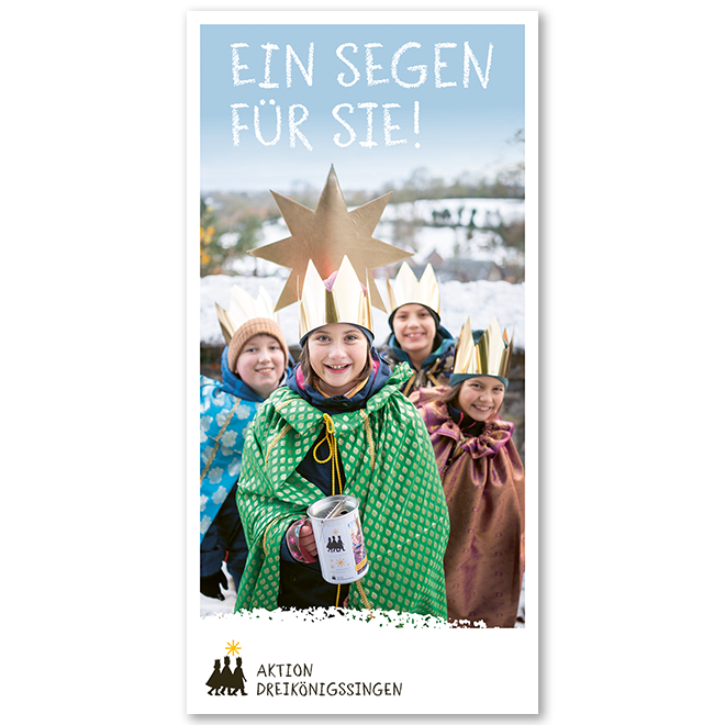 Flyer: Ein Segen für Sie - 50er Bündel
